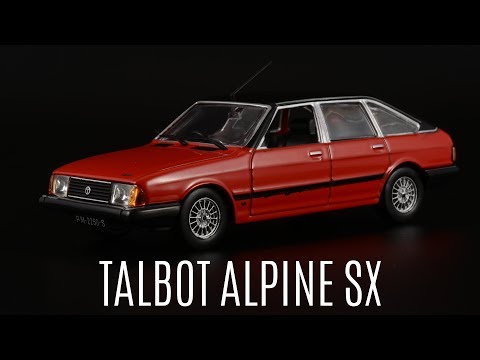 Видео: Французский родственник: Talbot Alpine SX 1600 /  Масштабные модели автомобилей 1:43