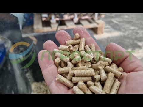 Видео: Гранулятор ZLSP-200R для производства топливных пеллет из опилок. АГРОСТАРТ