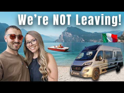 Видео: Наше любимое место в Италии | Мы не хотели уезжать… Vanlife Europe