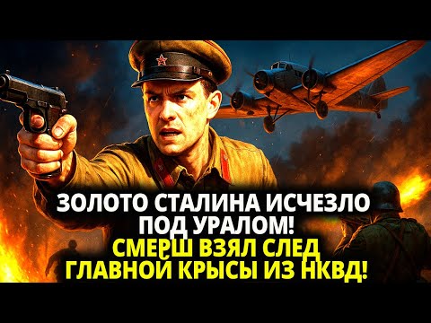 Видео: ЗОЛОТО СТАЛИНА ИСЧЕЗЛО ПОД УРАЛОМ! СМЕРШ ВЗЯЛ СЛЕД ГЛАВНОЙ КРЫСЫ ИЗ НКВД!