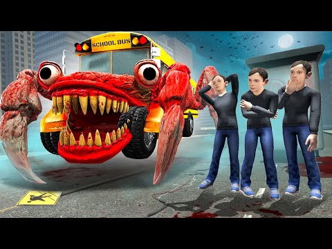 Видео: ШКОЛЬНЫЙ АВТОБУС ПОЖИРАТЕЛЬ ПРЕСЛЕДУЕТ НАС! СБЕЖАЛИ ИЗ ШКОЛЫ! СКУЛБОЙ В Garry`s Mod