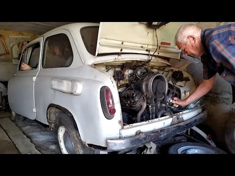 Видео: ✅ Горбатый запорожец ЗАЗ 965. Старт через 8 лет Ч.2