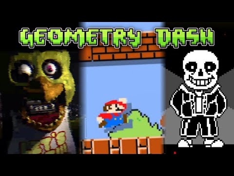 Видео: Игры Сделанные в Geometry Dash!