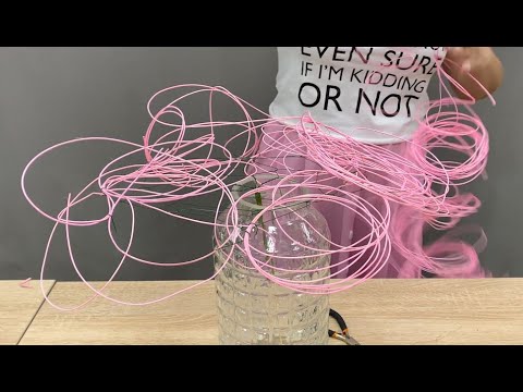 Видео: Декоративный каркас из ротанга