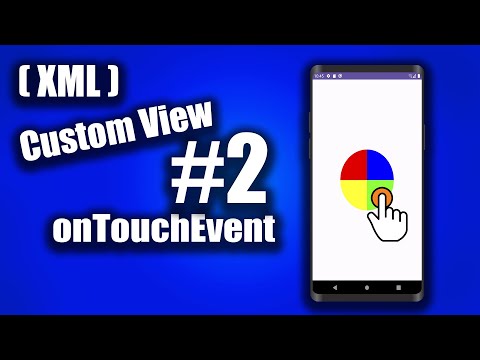 Видео: Custom View (onTouchEvent) в Android Studio + Kotlin (XML)