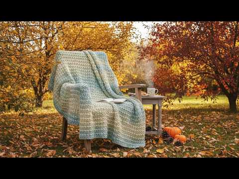Видео: Необыкновенный результат! Красивый УЗОР КРЮЧКОМ для пледа, жилета, шарфа! Вязание крючком