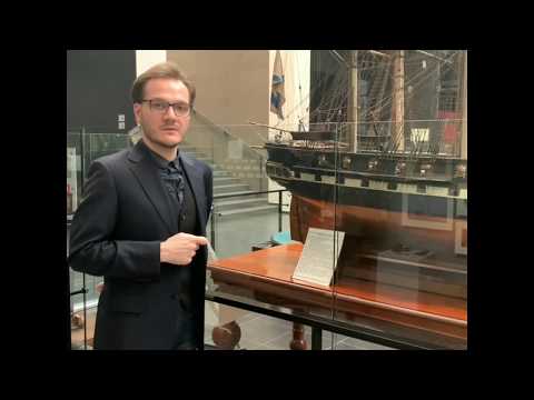 Видео: Модель 52-пушечного фрегата «Паллада». Программа экспресс-экскурсий «Музей в каждый дом»