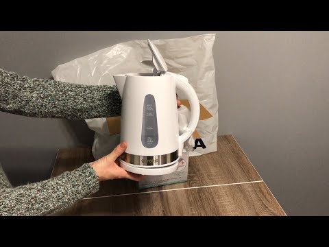 Видео: Распаковка и демонстрация электрочайника GORENJE K 17 WE из Rozetka