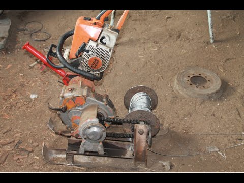 Видео: Крутая лебедка на штиль с натяжкой около 2 тон