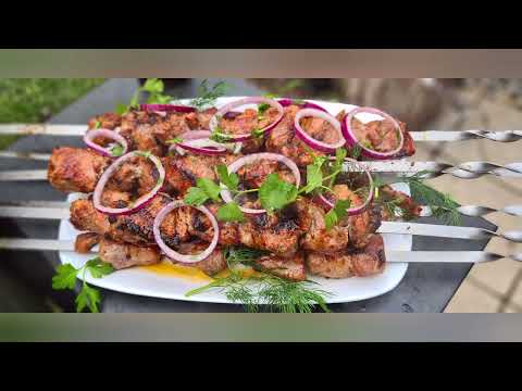 Видео: Рецепт шашлыка проверенный годами. Altbewährtes Schaschlik Rezept.