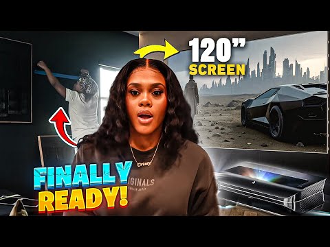 Видео: Наконец-то мы переносим наш кинозал с AWOL |