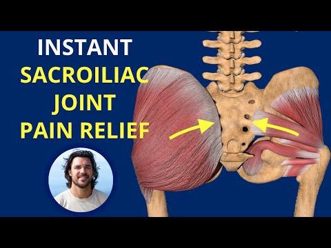 Видео: Понимание боли в крестцово-подвздошном суставе и УПРАЖНЕНИЯ для ее облегчения