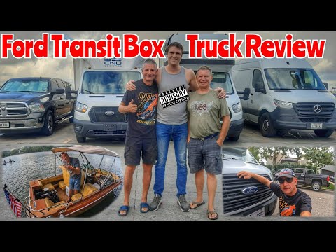 Видео: Обзор бокс трака Форд Транзит. Выходные в Техасе. Встреча с коллегами. Дальнобой и работа в США.