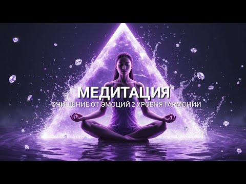 Видео: Медитация : Очищение от эмоций 2 уровня гармонии