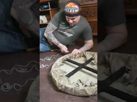 Видео: Как я делаю шаманский бубен.