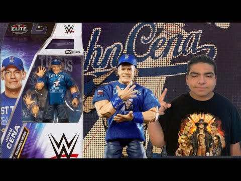 Видео: Распаковка и обзор игрушки WWE Elite 119 Collectors Edition John Cena Last Time LA Blue