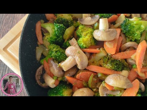Видео: Хрупкави зеленчуци на тиган👩‍🍳Grilled vegetables, subtitles available