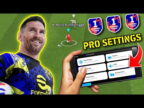 Видео: Лучшие настройки и все профессиональные элементы управления в eFootball 2025 Mobile!! Лучшие наст...