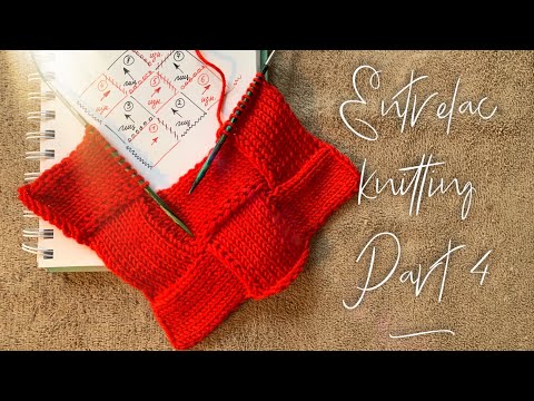 Видео: Вяжем ЭНТЕРЛАК СПИЦАМИ от УГЛА, часть 4 ❤️ / Entrelac  KNITTING, part 4