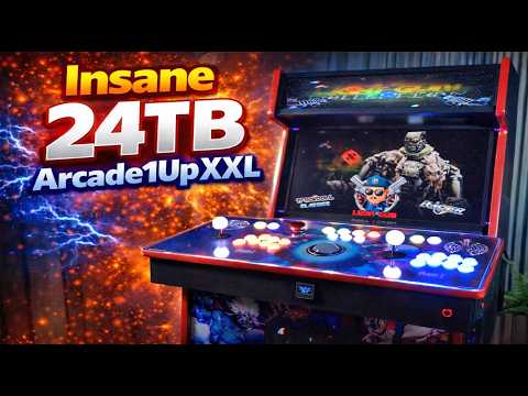 Видео: Невероятный игровой автомат Arcade1Up XXL на 24 ТБ от @TheDanielSpies_Arcades