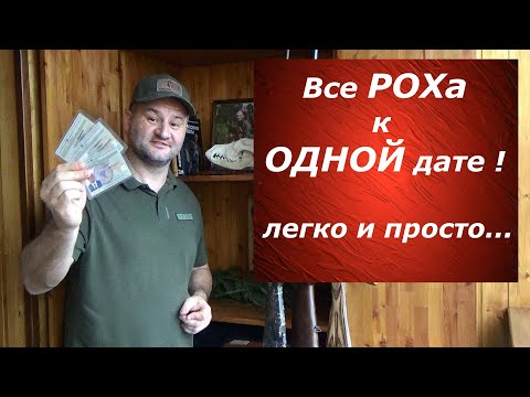 Видео: ВСЕ РОХа к ОДНОМУ сроку!!! Легко и просто...