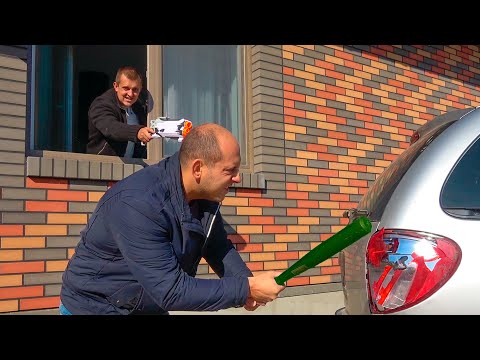 Видео: 4 СЕРИЯ Еще ОДНА ФАРА в Щепки. Лысый Офигел.