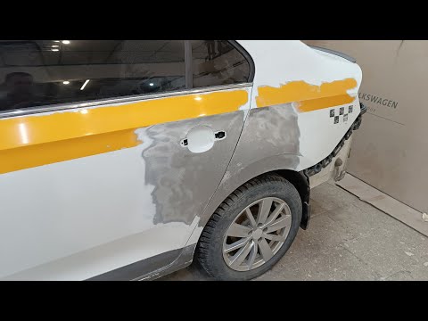 Видео: Ремонт московского такси. Volkswagen Polo