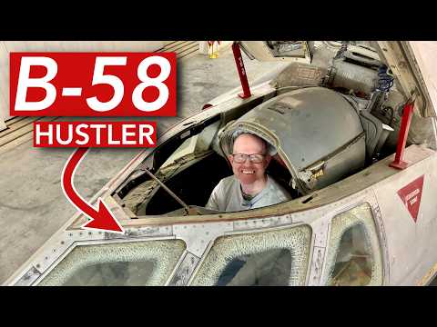Видео: Внутри Convair B-58 Hustler!