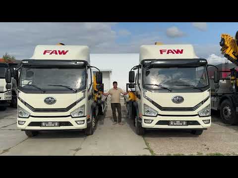 Видео: Рабочий монстр из Китая — FAW TIGER 6G с КМУ XCMG