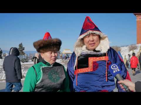 Видео: Большой молебен в честь Сагаалгана в дацане Ринпоче Багша