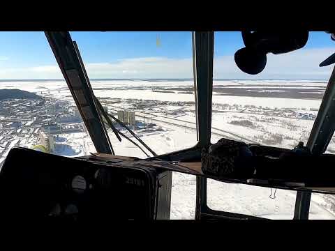 Видео: Ми-8. Учебно-тренировочные спуски. Ханты-Мансийск.