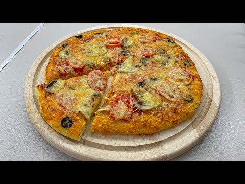 Видео: Смачна домашня піца🍕 Простий рецепт ідеального тіста!👩‍🍳