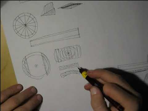 Видео: Виды распилов ствола дерева и их свойства.