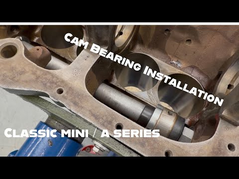 Видео: Снятие и установка подшипника распределительного вала серии Classic Mini/A, руководство по установке