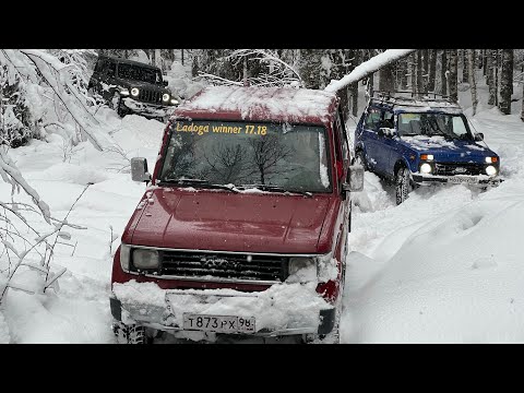 Видео: Новый дизельный Rubicon, сток нива на всем тюнинге) TLC70 и Escudo)