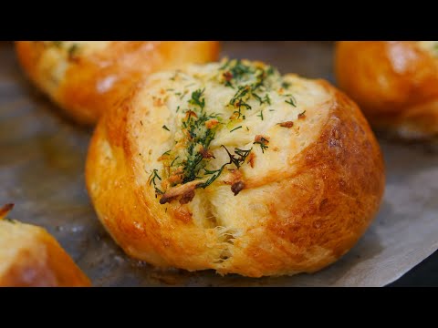 Видео: Чесночные булочки 🥯Это НЕРЕАЛЬНО ВКУСНО!!!!