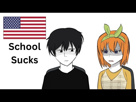 Видео: Американская школа — отстой (анимированная история)