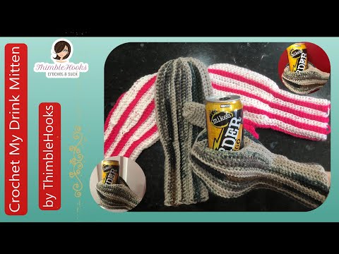 Видео: Мастер-класс по вязанию крючком варежек с пивом, вином и газировкой: быстро, просто, весело и мило