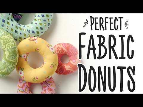 Видео: Идеальные тканевые пончики: детские многослойные кольца