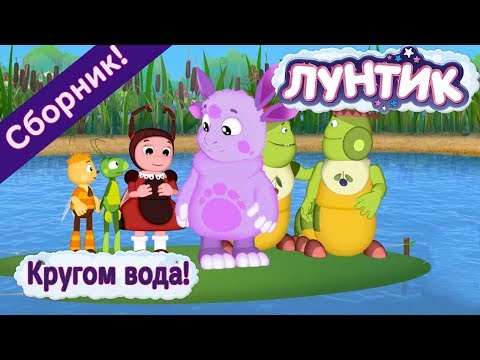 Видео: Лунтик -💧 Кругом вода!🐬 💦 Сборник 2017 года