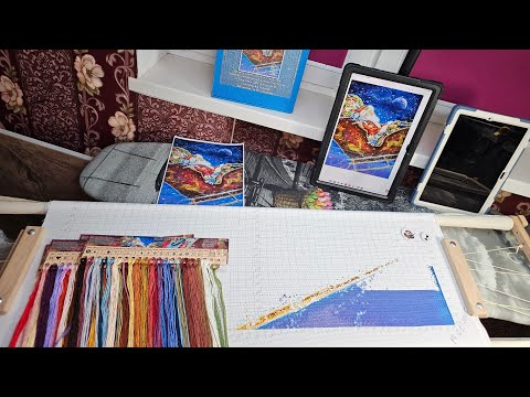 Видео: Svetlana Super Stitch в прямом эфире!❄️Вышиваем "Санту"❄️#вышивкакрестиком #crossstitch#вышивкаСанта