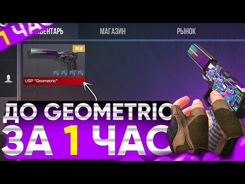 Видео: 😱ТРЕЙД ДО USP "GEOMETRIC" ЗА 1 ЧАС | ТРЕЙД В СТАНДОФФ 2