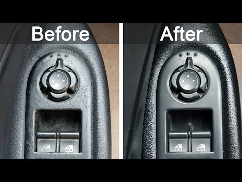 Видео: Как восстановить, очистить поцарапанные и залипшие переключатели стеклоподъемников, элементы упра...