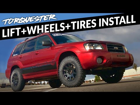 Видео: Forester XT Off-Road Build: EP5 — новые колеса, шины и лифт!
