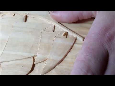 Видео: Морская тематика / парусник, рифы, маяк / мастер-класс \ Резьба по дереву - Wood carving.