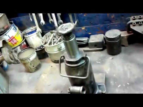 Видео: Ремонт гидравлического домкрата. Причины неисправности и способы их устранения