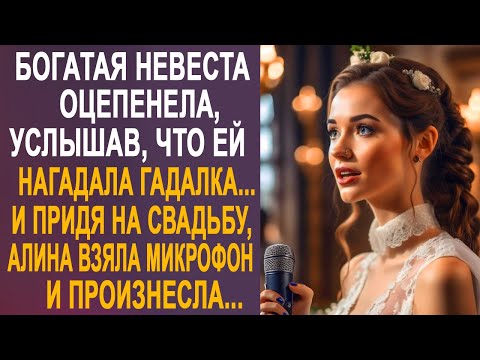Видео: Богатая невеста оцепенела, услышав, что ей нагадала гадалка. И придя на свадьбу...