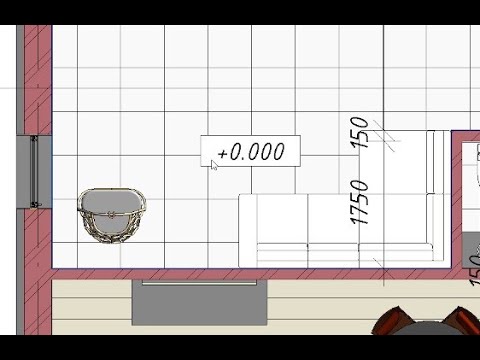 Видео: Відмітка підлоги у плані Revit26