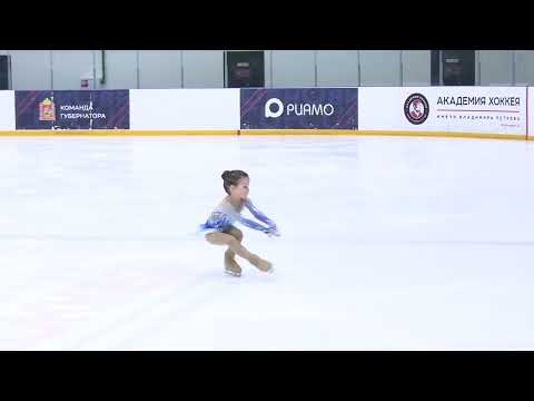 Видео: Анжелина Леонова, 5 лет. Юный фигурист. 1-е место. Angelina Leonova 5 years old. 1st place.