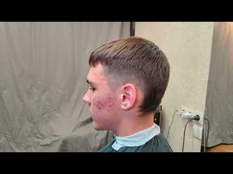 Видео: стрижка мужская, коррекция спустя почти 2 месяца